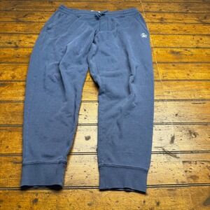 Original Penguin Mens Navy Blue‎ Fleece Jogger Sweatpants Size Large